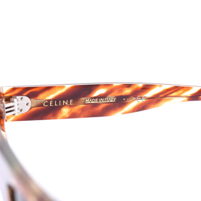 Celine Acetate Aviator Sunglasses CL 40001 Havana 6 of 8