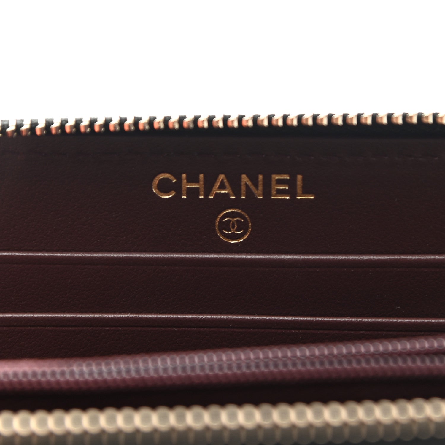 Chanel Caviar Quilted Medium Zip Around Wallet Black 6 of 9