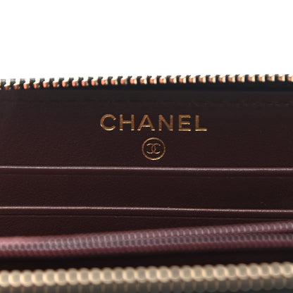 Chanel Caviar Quilted Medium Zip Around Wallet Black 6 of 9