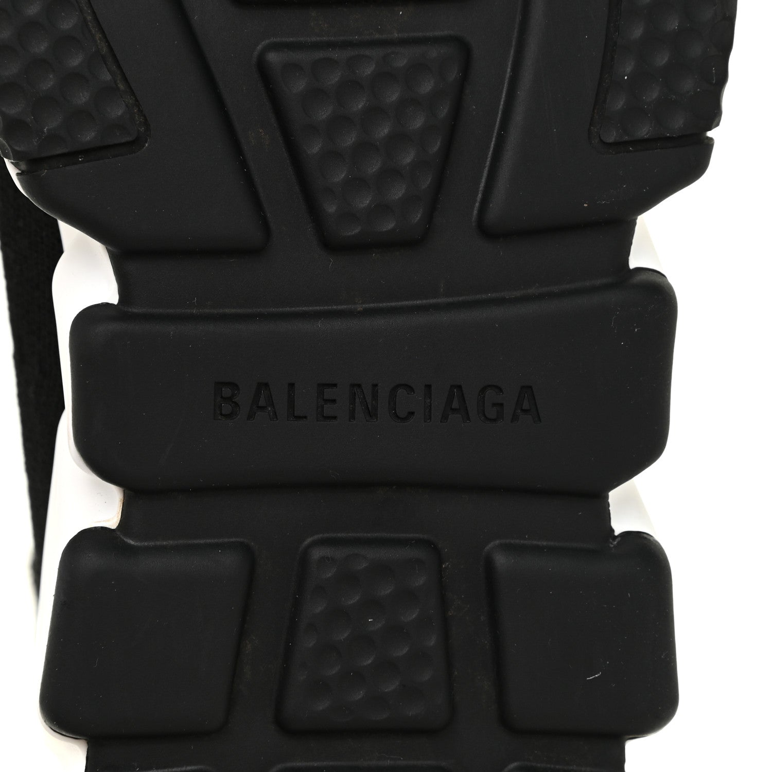 Balenciaga Neoprene Knit Womens Speed Sneakers 38 Black White 6 of 7