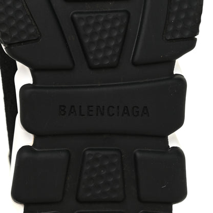 Balenciaga Neoprene Knit Womens Speed Sneakers 38 Black White 6 of 7