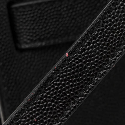 Saint Laurent Grained Calfskin Baby Sac De Jour Black 11 of 11