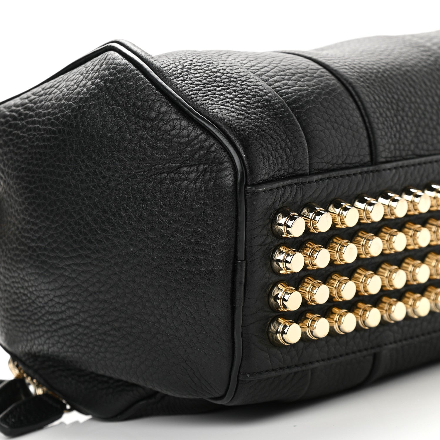 Alexander Wang Pebbled Lambskin Rockie Black Rhodium Hardware 9 of 14