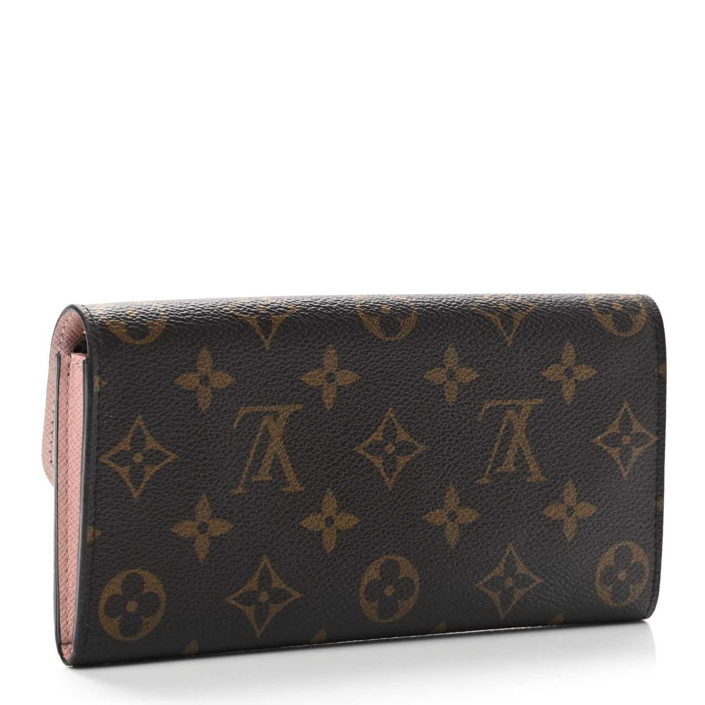 Monogram Emilie Wallet Rose Ballerine