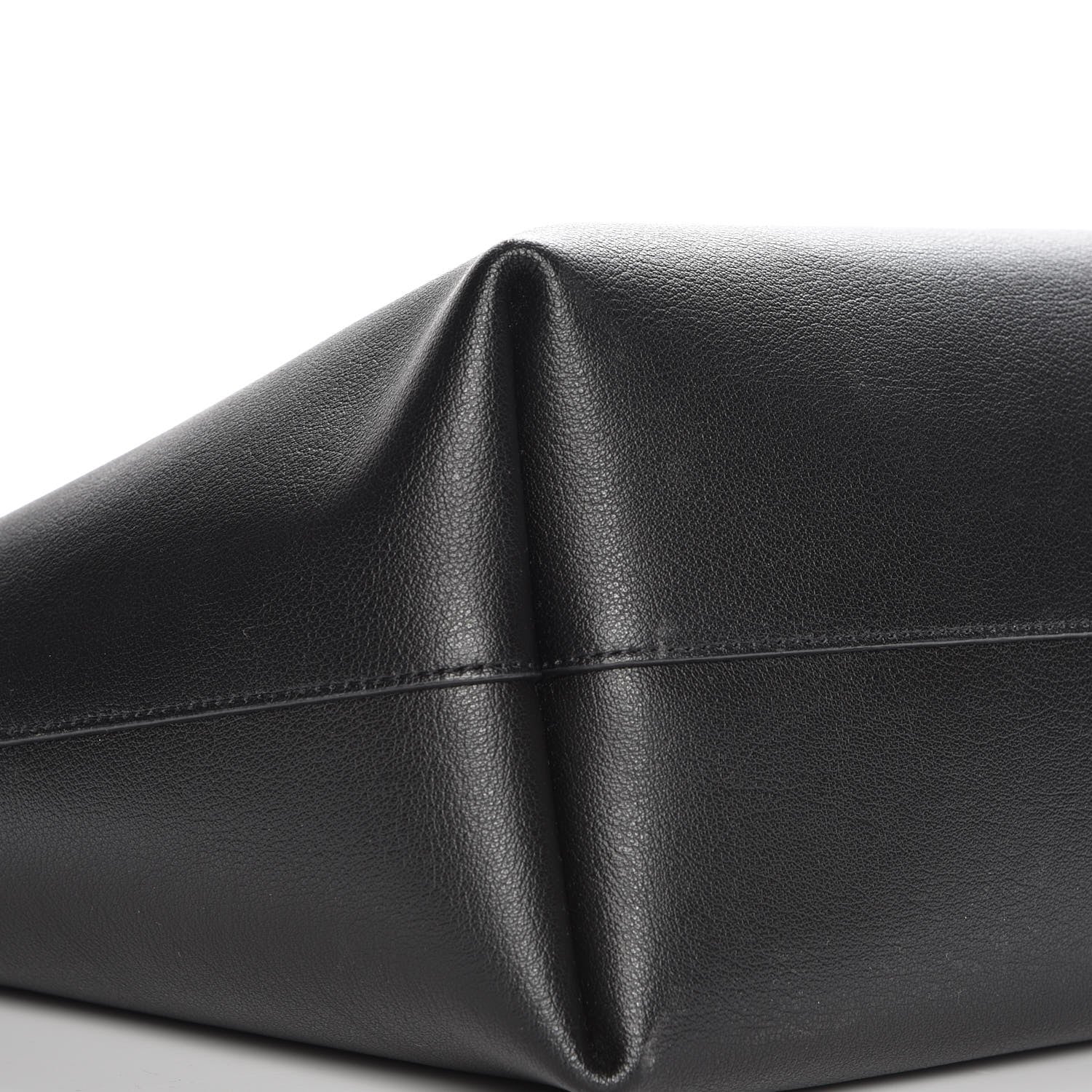 Saint Laurent Calfskin Large Shopping Tote Black 10 of 10