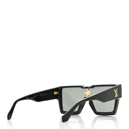 Louis Vuitton Acetate Swarovski Crystal Cyclone Sunglasses Z1578W Black 4 of 8