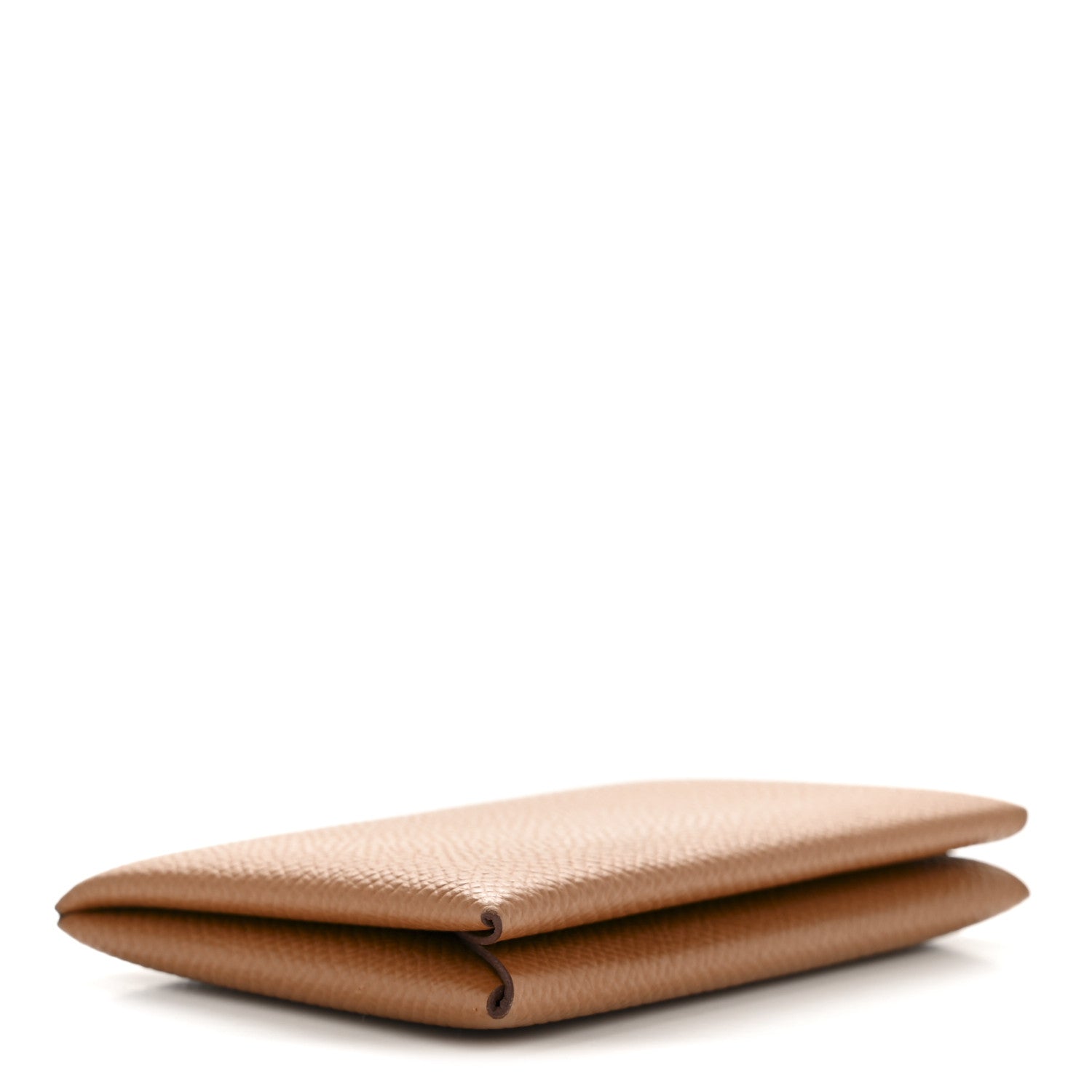 Hermes Epsom Calvi Card Case Gold 4 of 8