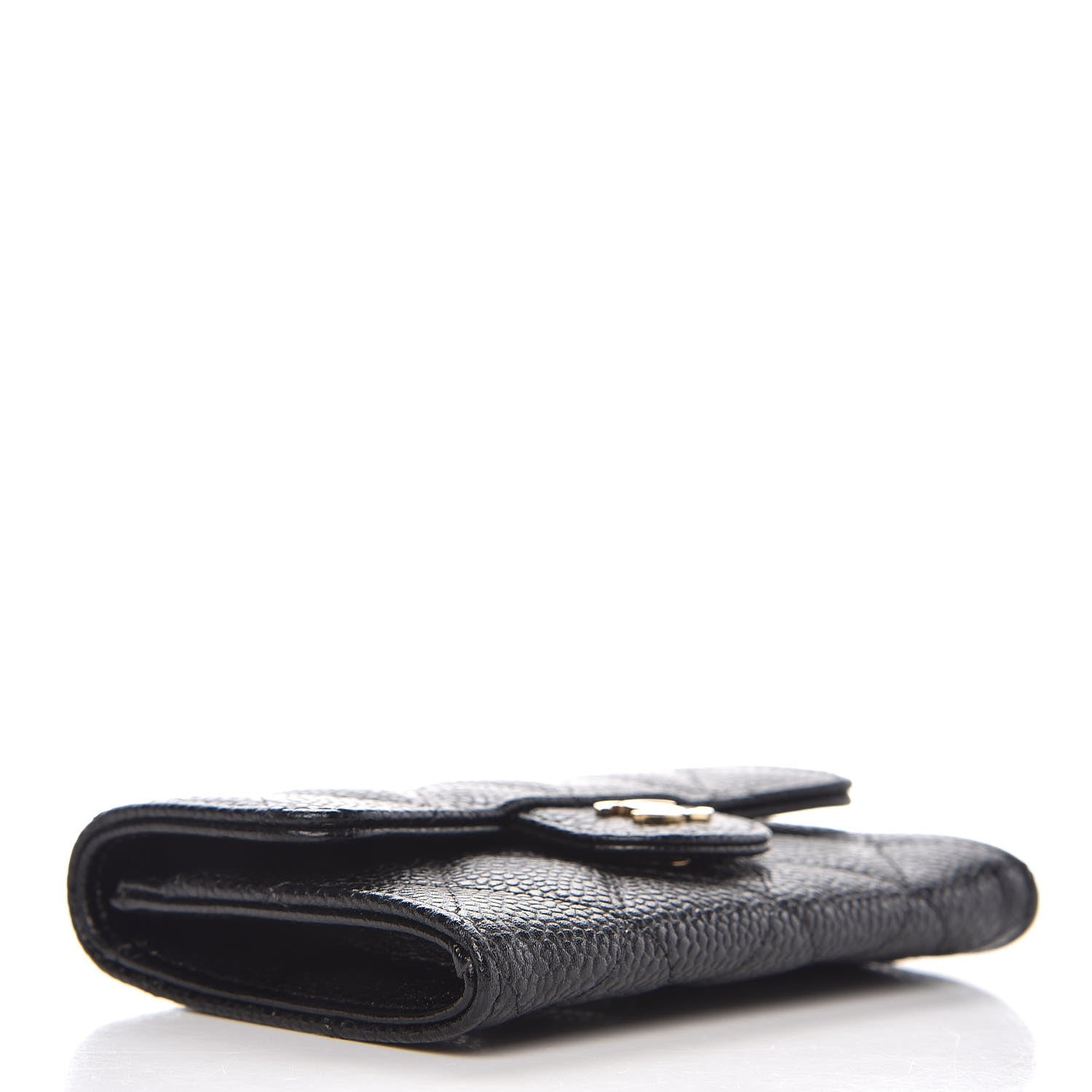Chanel Caviar Quilted Flap Card Holder Black 4 of 7