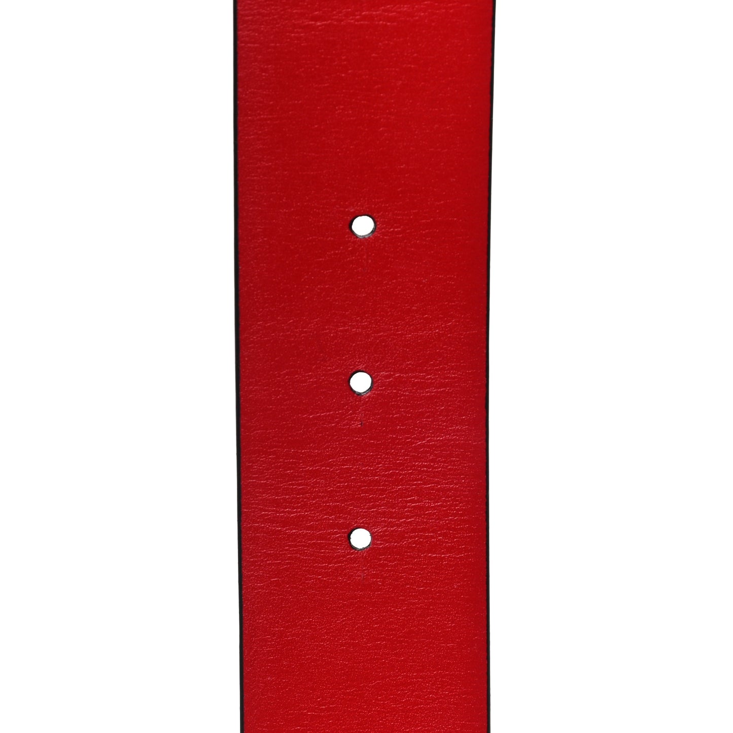 Glossy Calfskin VLogo Reversible 40mm Belt 80 Black Rouge Pur