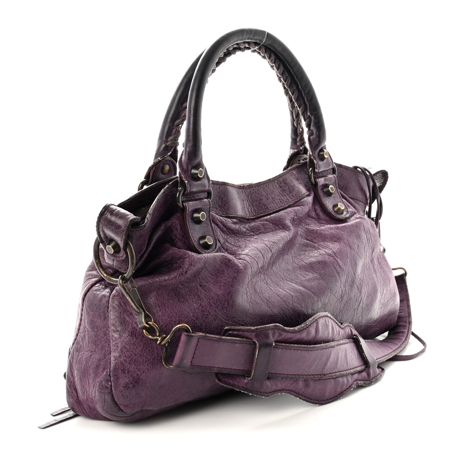 Balenciaga Agneau Classic Hardware First Raisin 4 of 11