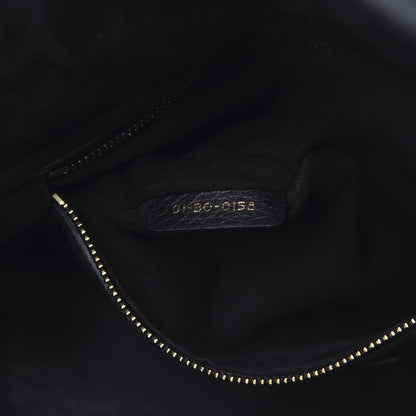 Christian Dior Grained Calfskin Cannage Medium Supple Lady Dior Black 7 of 13