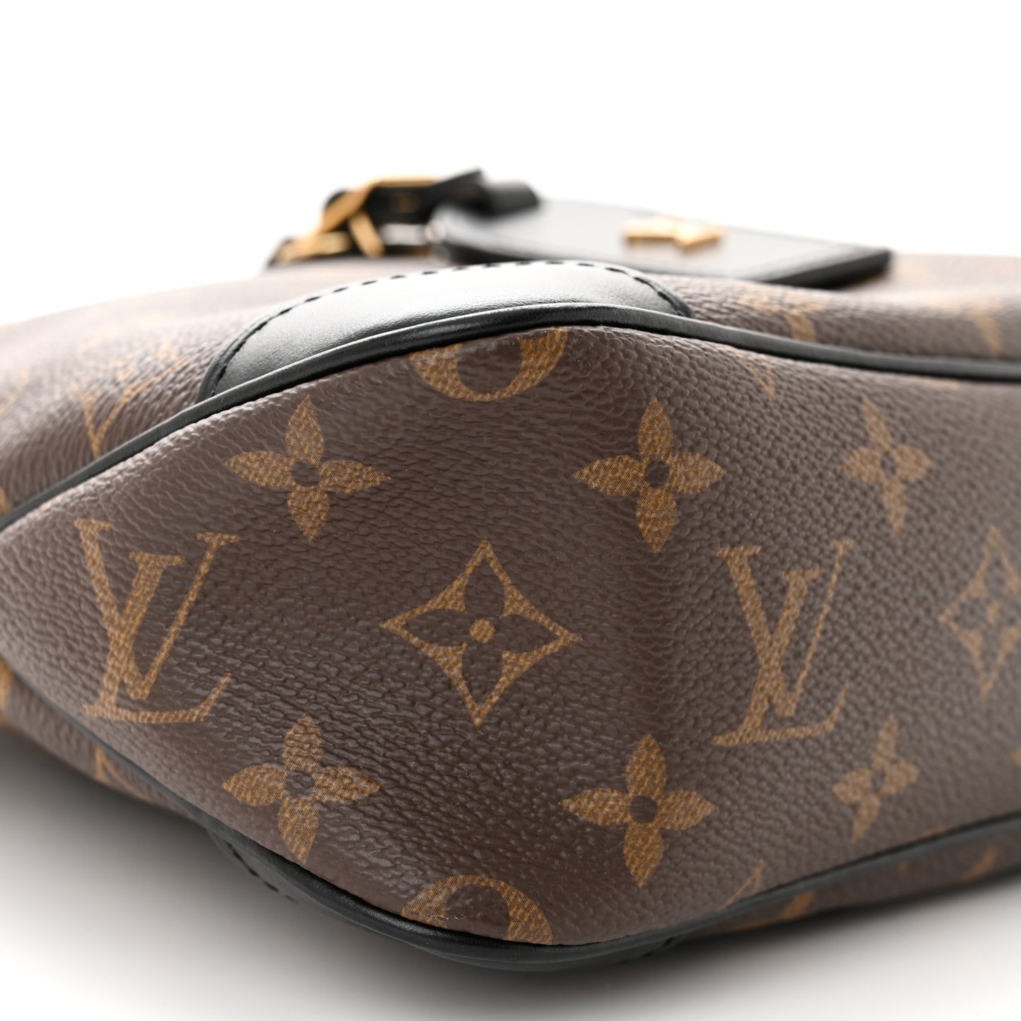 LOUIS VUITTON Monogram Odeon PM Black