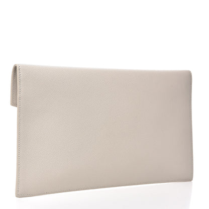 Saint Laurent Grain De Poudre Uptown Pouch Crema Soft 2 of 5