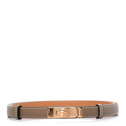 Hermes Epsom Kelly Belt Etoupe 1 of 4