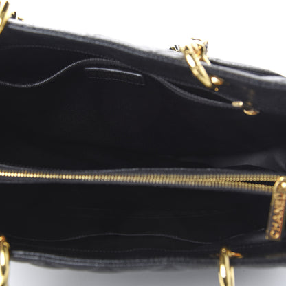 Chanel Caviar Quilted Grand Shopping Tote GST Black 5 of 11