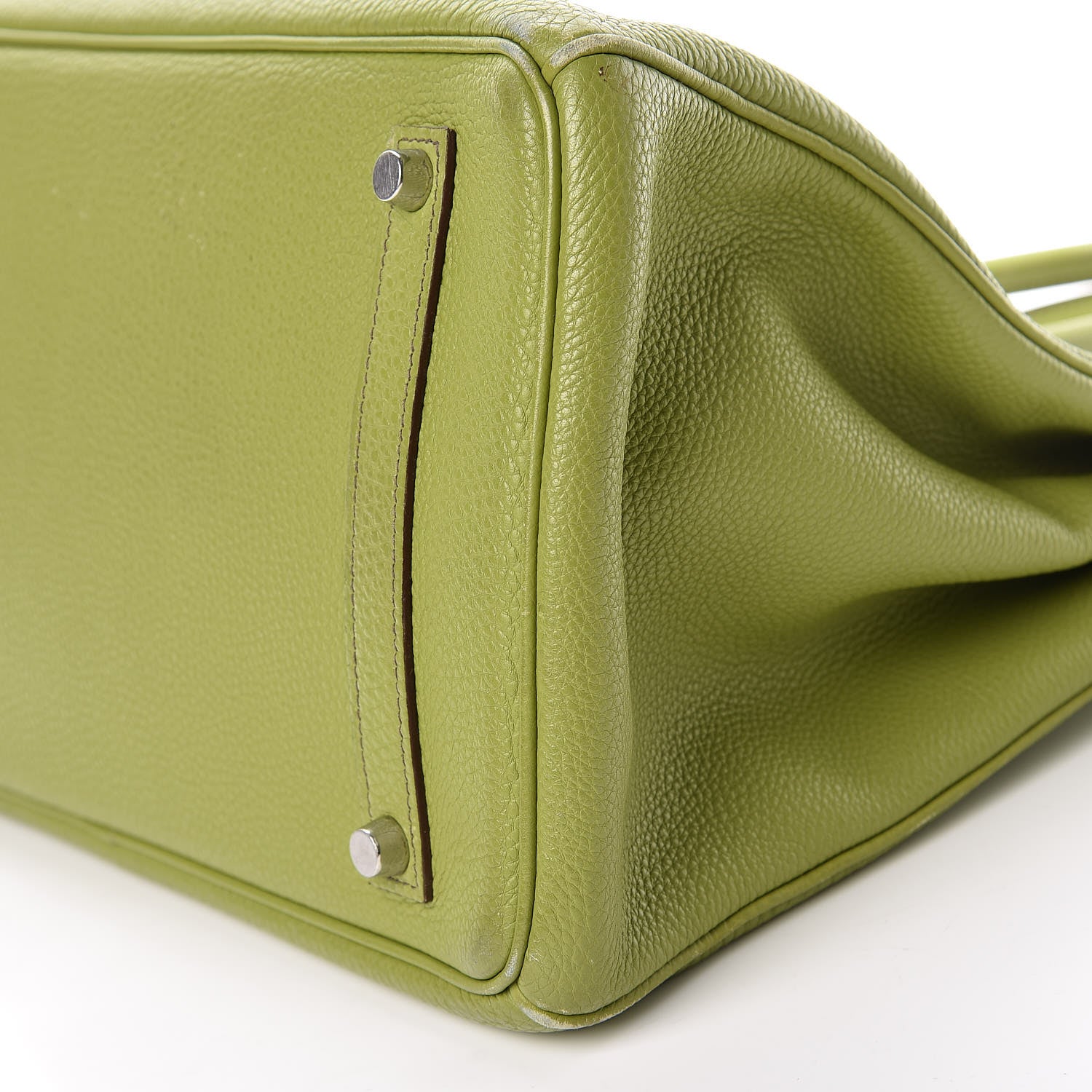 Hermes Togo Birkin 35 Vert Anis 33 of 53
