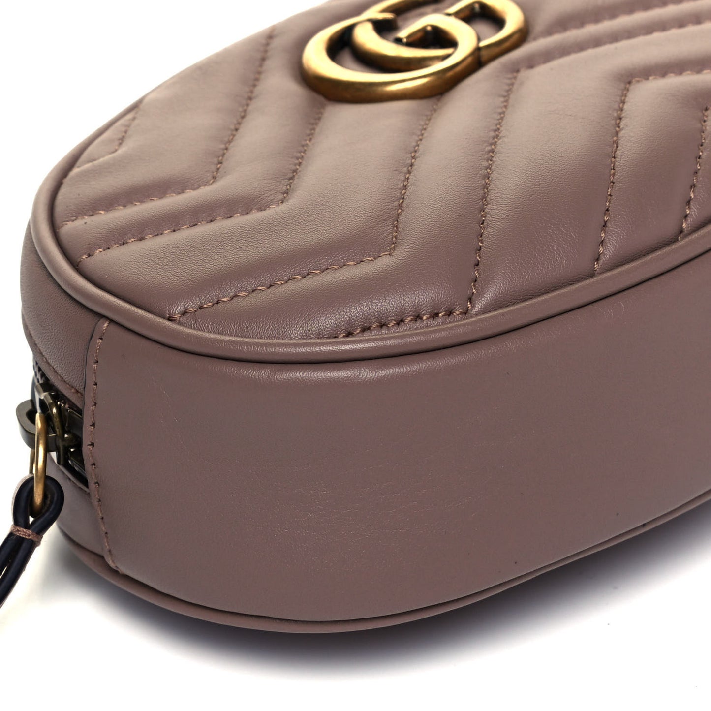 Calfskin Matelasse GG Marmont Belt Bag 85 34 Porcelain Rose