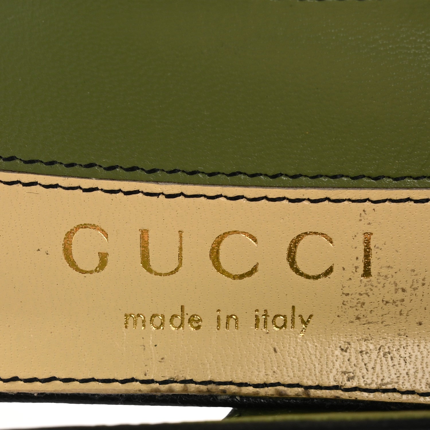 Gucci Malaga Kid Half Moon GG Square Toe Slingback Pumps 39.5 Black 8 of 12