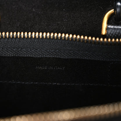 Celine Grained Calfskin Nano Belt Bag Black 7 of 11