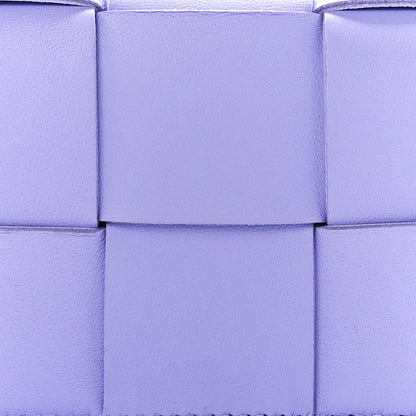 Bottega Veneta Lambskin Intreccio Candy Cassette Crossbody Bag Wisteria 7 of 10