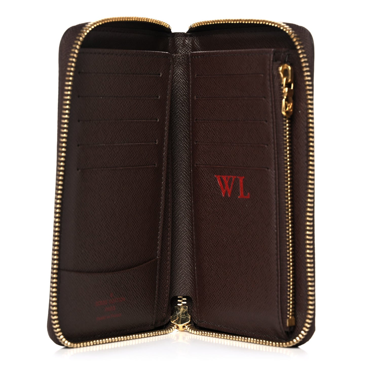 Damier Ebene Zippy Compact Wallet