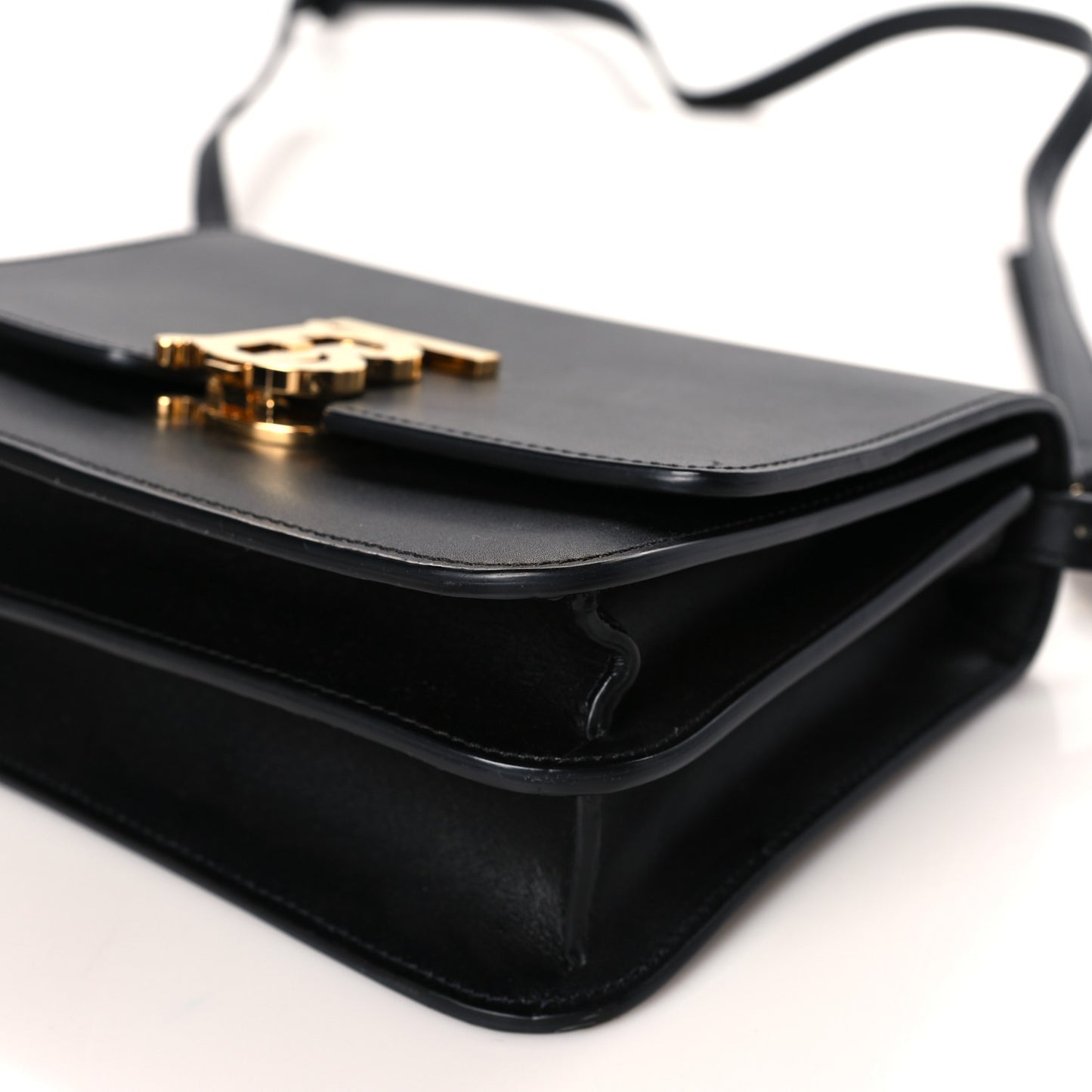 Calfskin Medium TB Bag Black