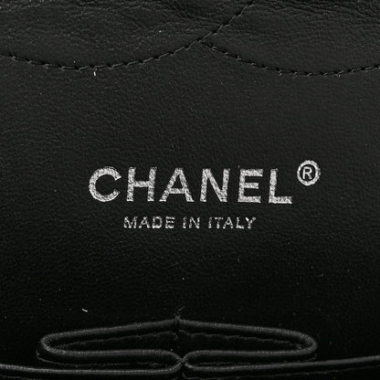 Chanel Lambskin Quilted Jumbo Double Flap So Black 6 of 10