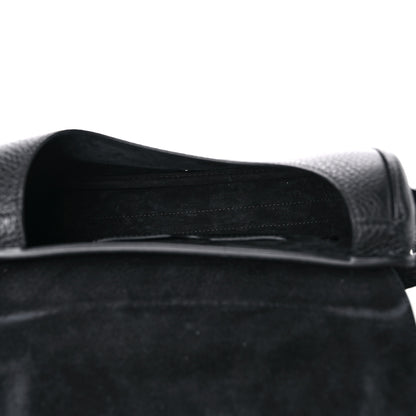 Christian Dior Grained Calfskin Medium Bobby Flap Black 4 of 12
