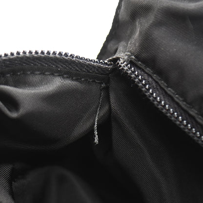 Prada Tessuto Nylon Saffiano Messenger Satchel Black 13 of 13