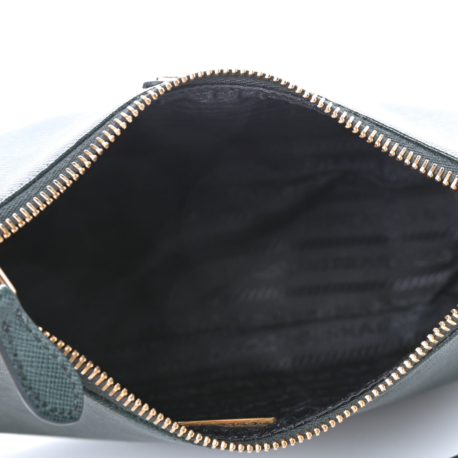 Prada Saffiano Lux Re-Edition 2005 Shoulder Bag Smeraldo 4 of 4