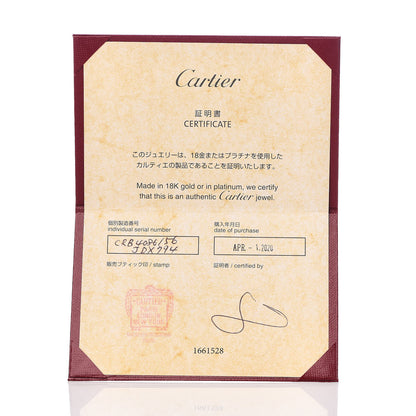 Cartier 18K Pink Yellow White Gold Small Trinity Ring 56 7.75 5 of 5