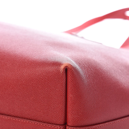 Tom Ford Grained Calfskin Small T Tote Red 18 of 19