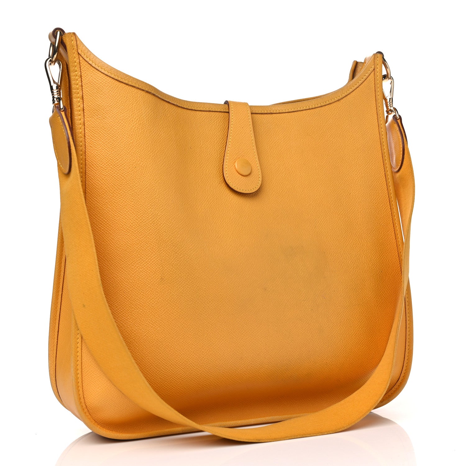 Hermes Courchevel Evelyne GM Jaune 2 of 16