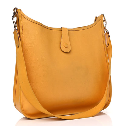 Hermes Courchevel Evelyne GM Jaune 2 of 16