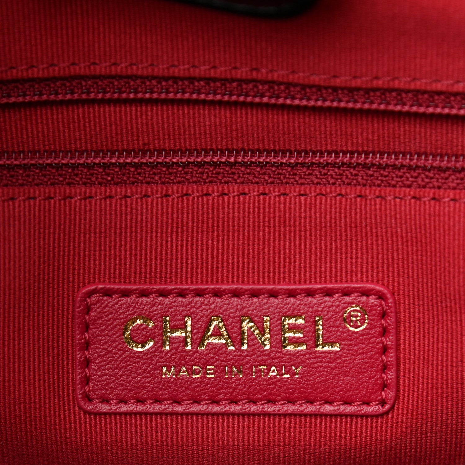 Chanel Calfskin Stitched Small Shopping Bag Black 6 of 10