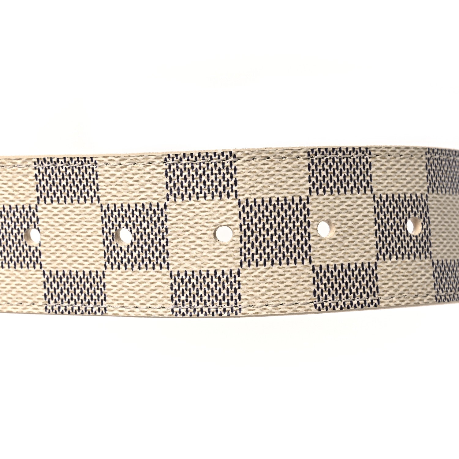 Louis Vuitton Damier Azur Pochette Solo Belt 90 36 5 of 14