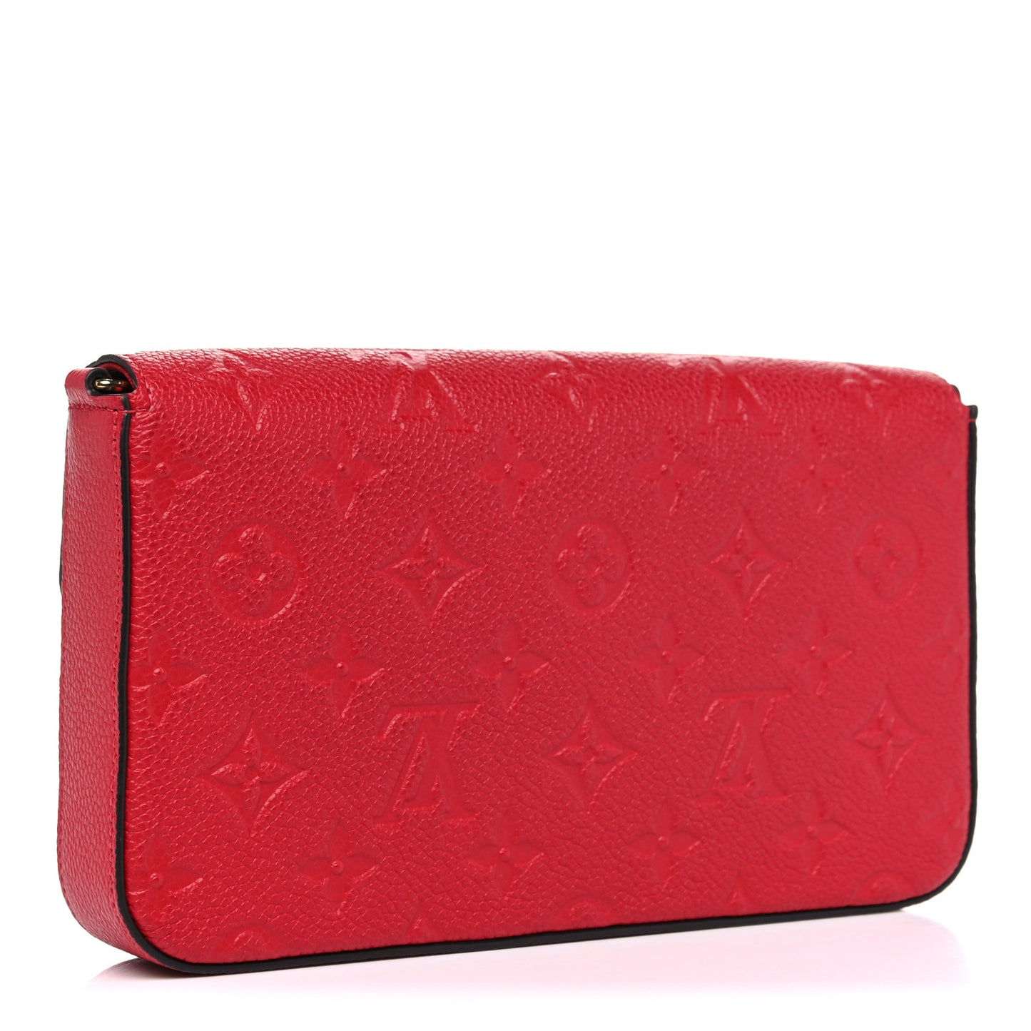 Empreinte Pochette Felicie Chain Wallet Scarlet
