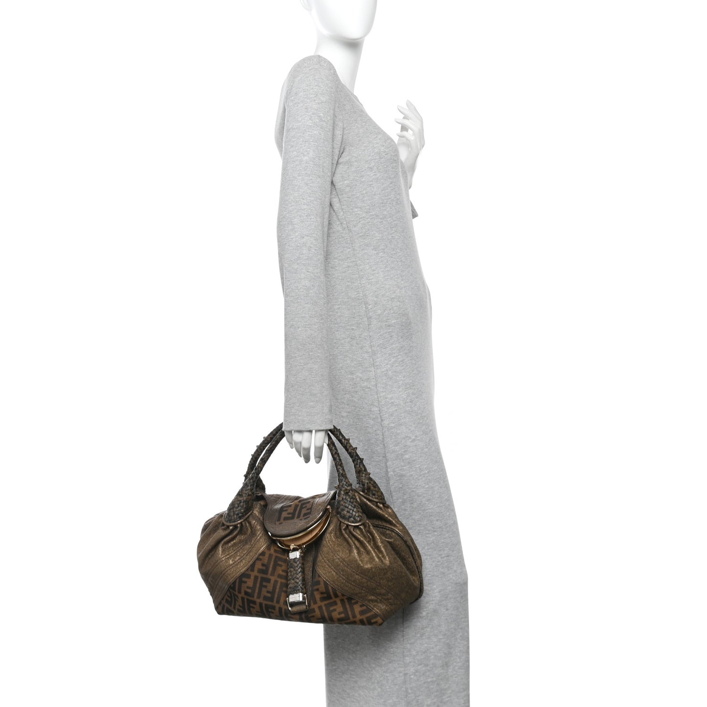 Zucca Goatskin Spy Tobacco Bronzo