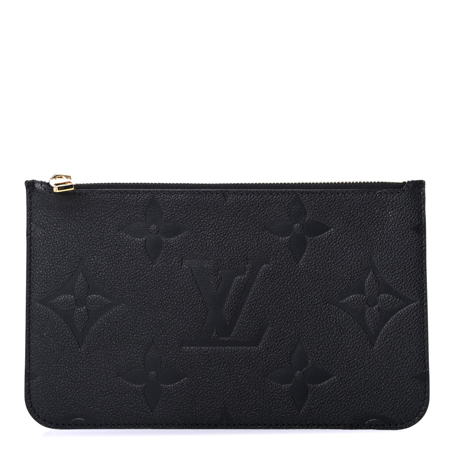 Louis Vuitton Empreinte Monogram Giant Neverfull MM Pochette Black 1 of 4