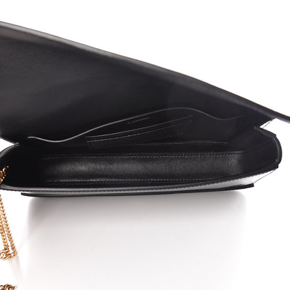 Burberry Calfskin Grace Chain Clutch Black 5 of 15