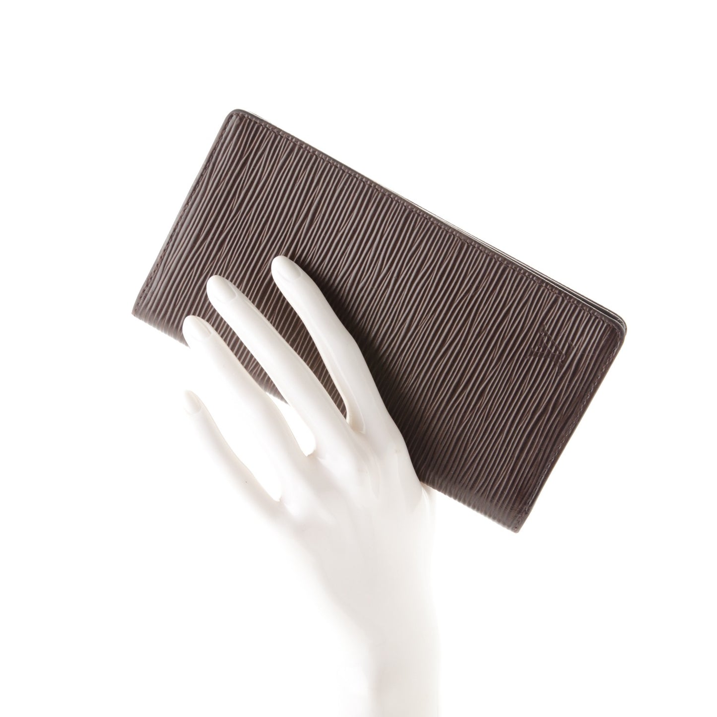 Epi Checkbook Organizer Wallet Moka