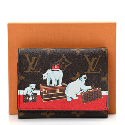 Louis Vuitton Monogram 2017 Christmas Animation Victorine Wallet 8 of 8