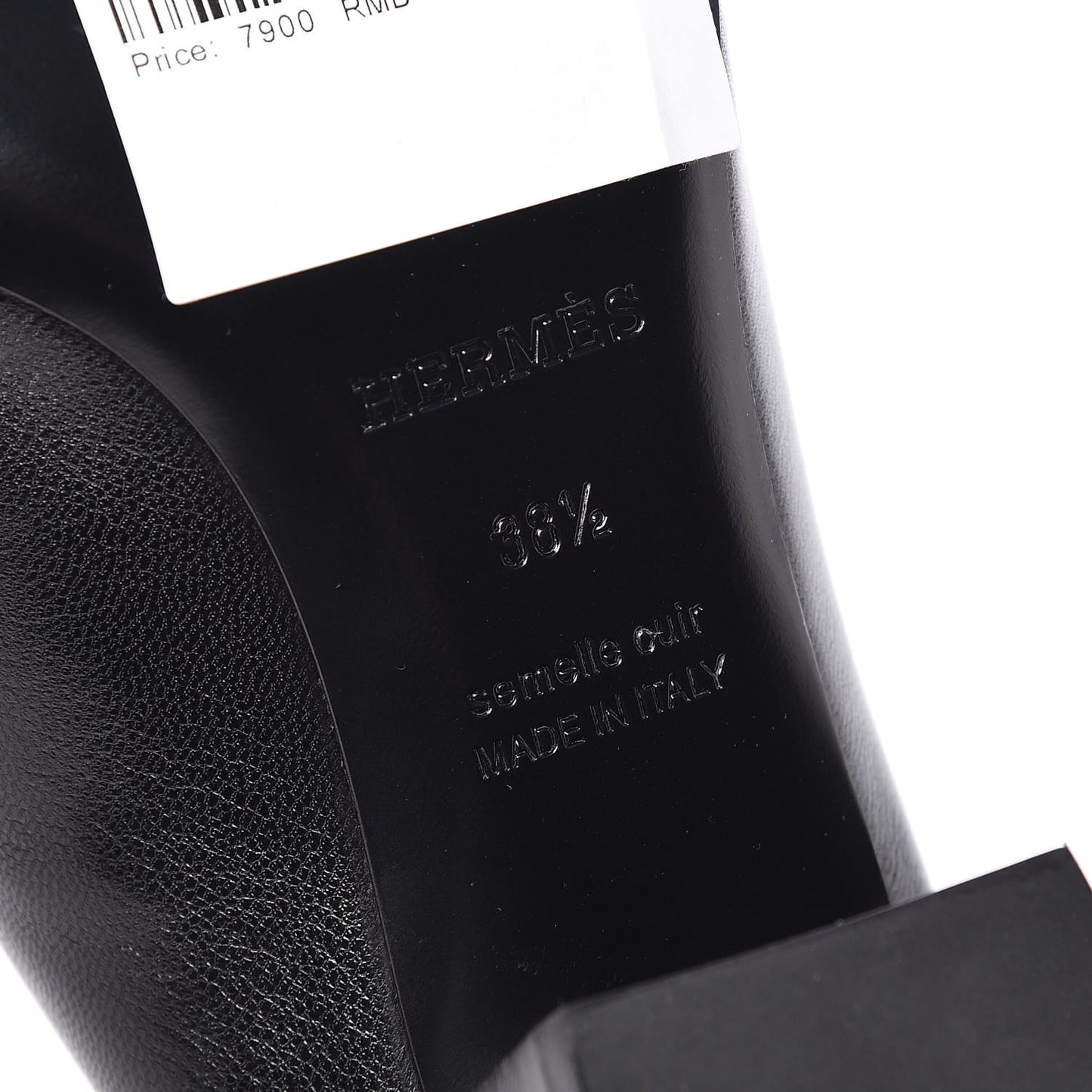 Goatskin Paradis Mules 38.5 Black