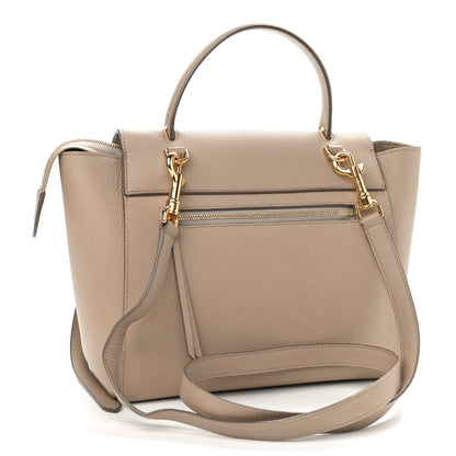 Celine Grained Calfskin Micro Belt Bag Light Taupe 3 of 11