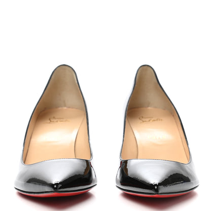 Christian Louboutin Patent Pigalle Follies 55 Pumps 41 Black 2 of 7