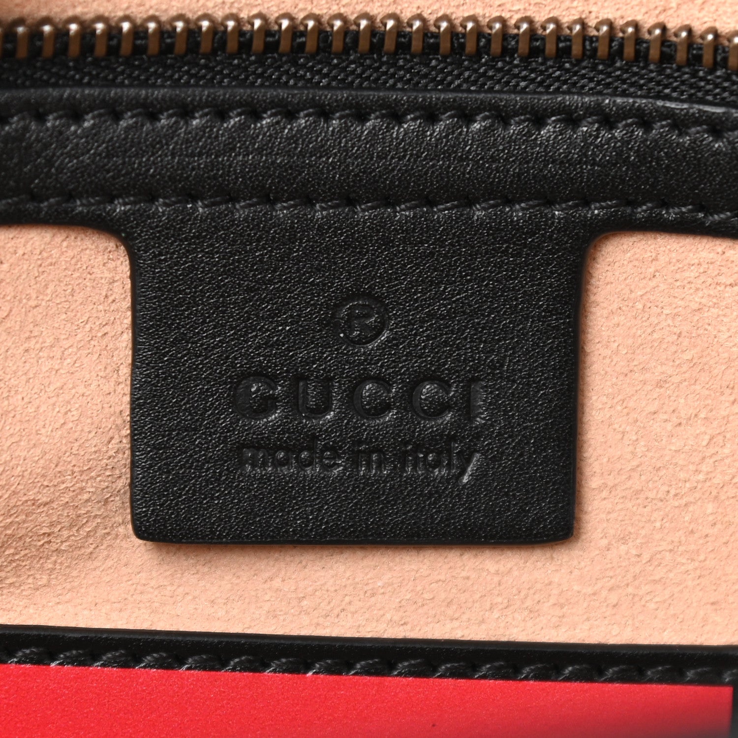 Gucci Calfskin Matelasse Studded Small Pearly GG Marmont Shoulder Bag Black 7 of 10