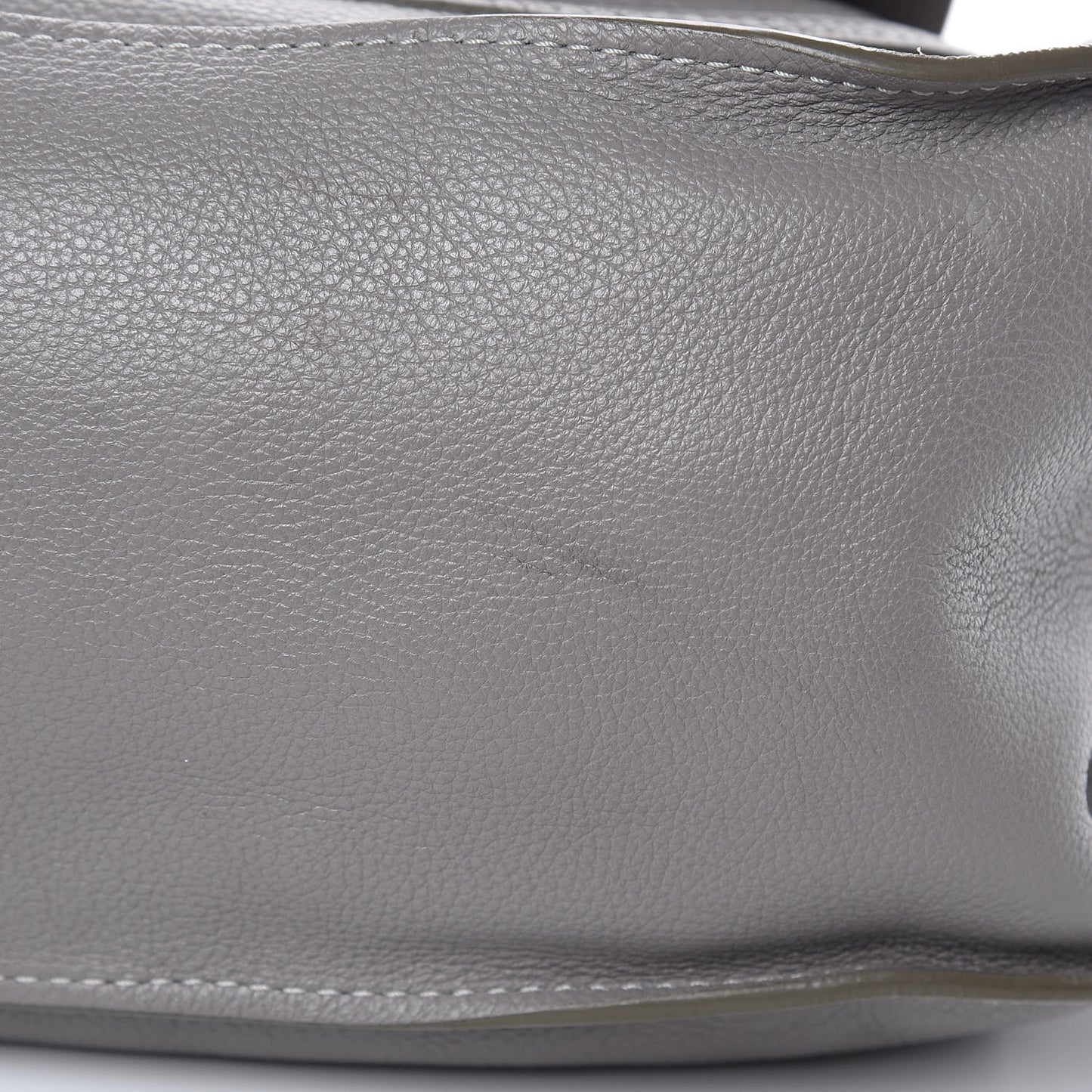 Calfskin Large Marcie Satchel Cashmere Grey