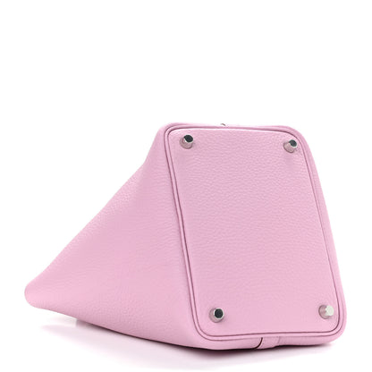 Hermes Taurillon Clemence Picotin Lock 18 PM Mauve Sylvestre 4 of 11