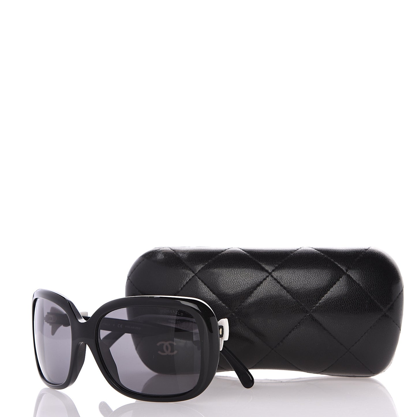 CC Bow Sunglasses 5171 Black White