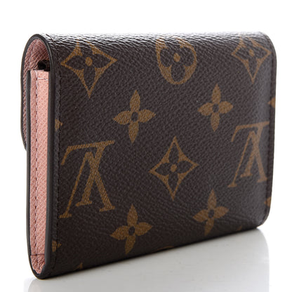 Louis Vuitton Monogram Rosalie Coin Purse Rose Ballerine 3 of 8